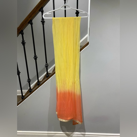 Yellow & Orange Sharara - Picture 10 of 10